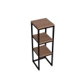 Kwietnik loft drewno i metal