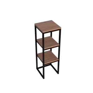 Kwietnik loft drewno i metal
