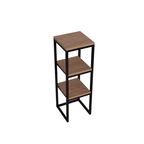 Kwietnik loft drewno i metal