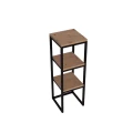 Kwietnik loft drewno i metal
