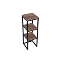 Kwietnik loft drewno i metal