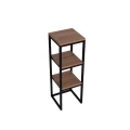 Kwietnik loft drewno i metal
