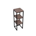 Kwietnik loft drewno i metal