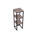 Kwietnik loft drewno i metal