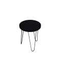 Kwietnik loft, metal i naturalne drewno, industrial hairpin