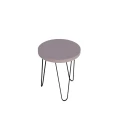 Kwietnik loft, metal i naturalne drewno, industrial hairpin