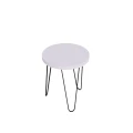 Kwietnik loft, metal i naturalne drewno, industrial hairpin