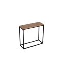 Konsola loft drewno i metalowa noga, toaletka