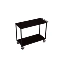 Wózek warsztatowy loft 80x60 cm z półką, kółkami i rączką