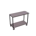 Wózek warsztatowy loft 80x60 cm z półką, kółkami i rączką