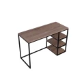 Biurko w stylu loft, metal i drewno,  3 półki