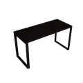 Biurko w stylu loft, metalowa noga i drewniany gruby blat, industrialne, nowoczesne