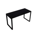 Biurko w stylu loft, metalowa noga i drewniany gruby blat, industrialne, nowoczesne