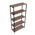 Regał loft, biblioteczka na książki, planszówki metal i drewno