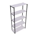 Regał loft, biblioteczka na książki, planszówki metal i drewno