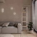 Regał, słupek w stylu loft, 5 półek 