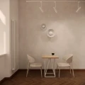 Stolik kawiarniany loft z metalu i drewna, nowoczesny
