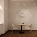 Stolik restauracyjny 60x60x75 cm, kawiarniany, kawowy loft, metal i drewno
