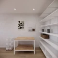 Stół warsztatowy loft, pomocniczy 120x80 cm