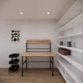 Stół do pakowania paczek loft 150x80 cm do sklepu internetowego, wysyłkowego, nowoczesny, loft 