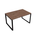 Stół loftowy 160x90 – metalowe nogi obręcz, blat laminowany