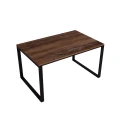 Stół loftowy 160x90 – metalowe nogi obręcz, blat laminowany