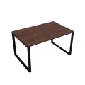 Stół loftowy 160x90 – metalowe nogi obręcz, blat laminowany