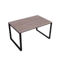 Stół loftowy 160x90 – metalowe nogi obręcz, blat laminowany