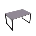Stół loftowy 160x90 – metalowe nogi obręcz, blat laminowany