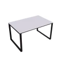 Stół loftowy 160x90 – metalowe nogi obręcz, blat laminowany