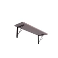 Półka loft 80x20 z metalowym wspornikiem gałązka – drewno lub płyta