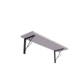 Półka loft 80x20 z metalowym wspornikiem gałązka – drewno lub płyta