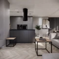 Stolik kawowy loft, industrialny, połączenie stali i drewna