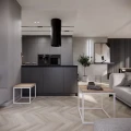 Stolik kawowy loft, industrialny, połączenie stali i drewna