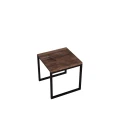 Stolik kawowy loft kwadratowy  40x40x40 cm 